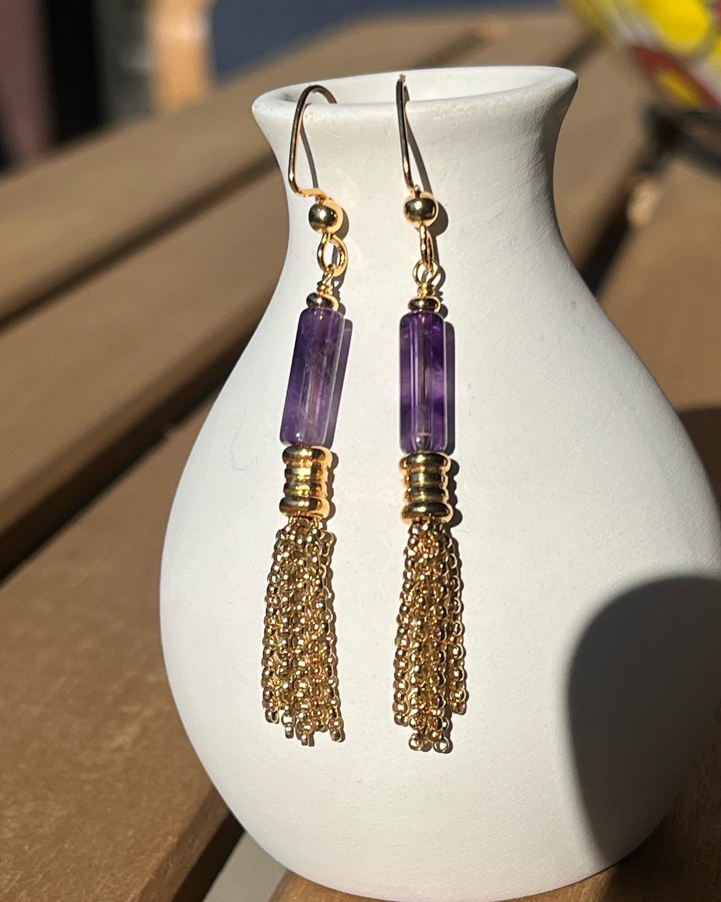 Collared Whip Earrings