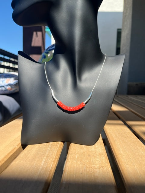 Red Python Necklace