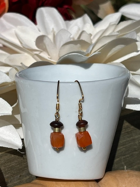 Picaso Carnelian Earring