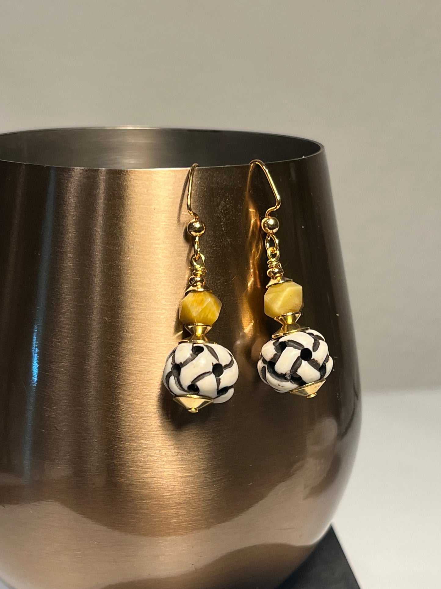 Pineapple Prayer Earrings