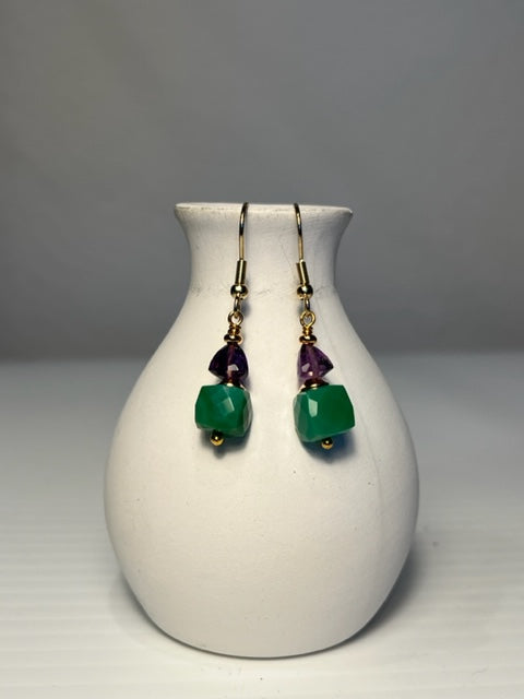 Mardi Gras Earrings