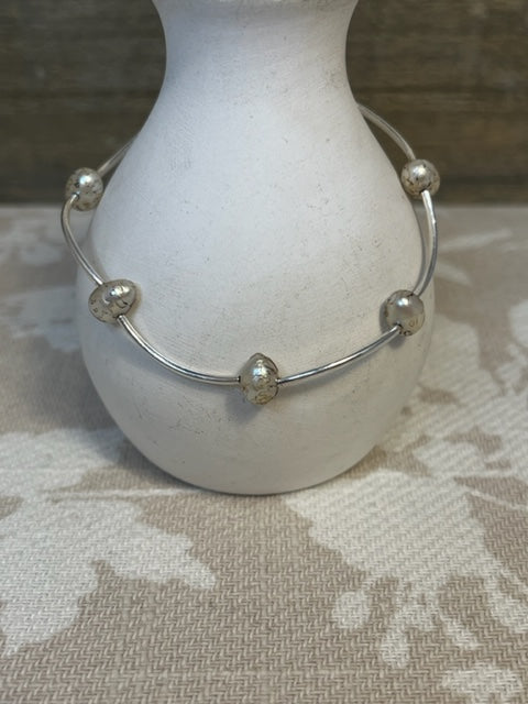 Carved Mother of Pearl Banglet