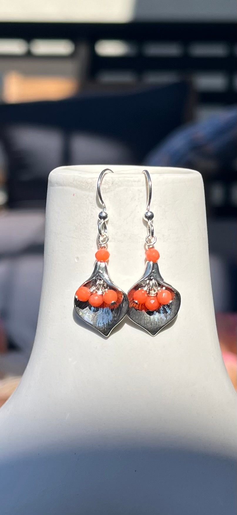 Lilypad Earrings